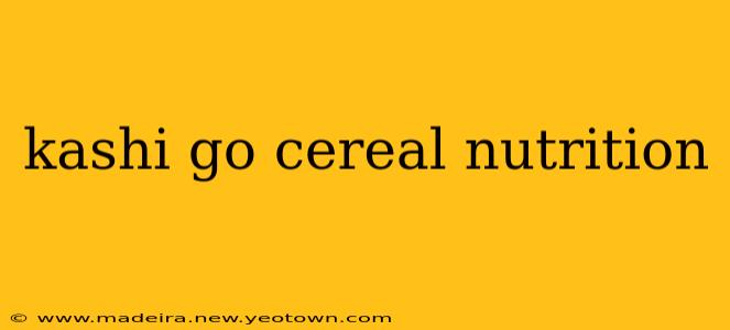 kashi go cereal nutrition