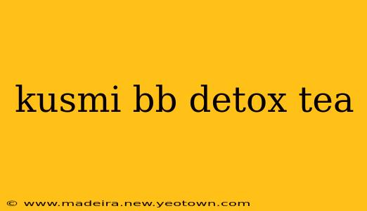 kusmi bb detox tea