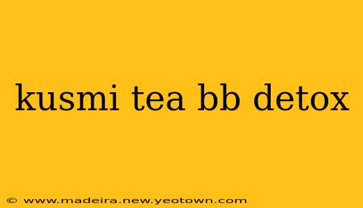 kusmi tea bb detox