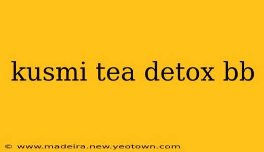 kusmi tea detox bb