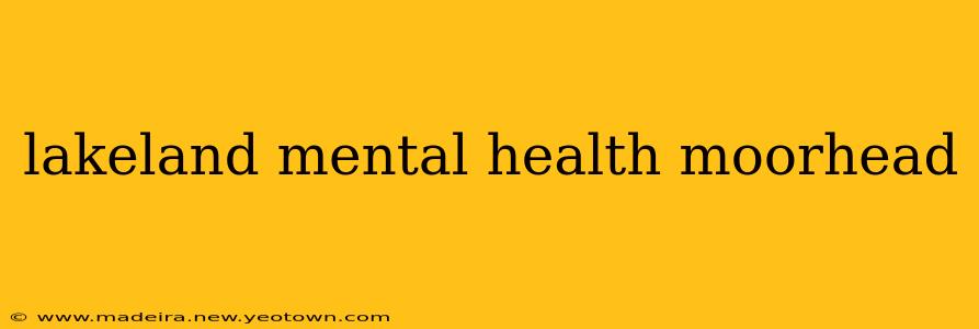 lakeland mental health moorhead