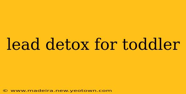 lead detox for toddler