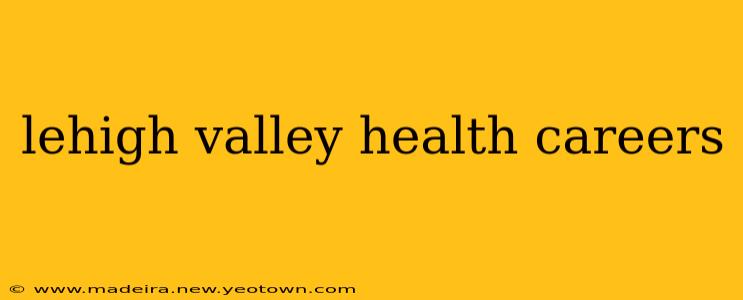 lehigh valley health careers