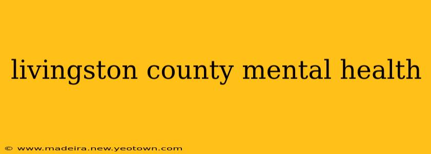 livingston county mental health