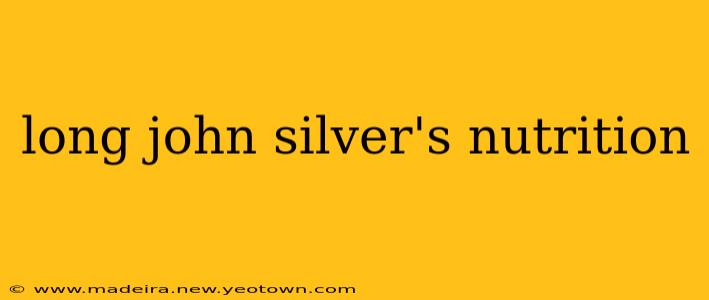 long john silver's nutrition