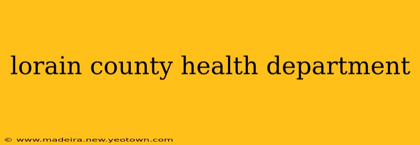 lorain county health department