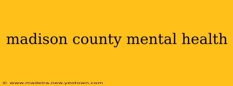 madison county mental health