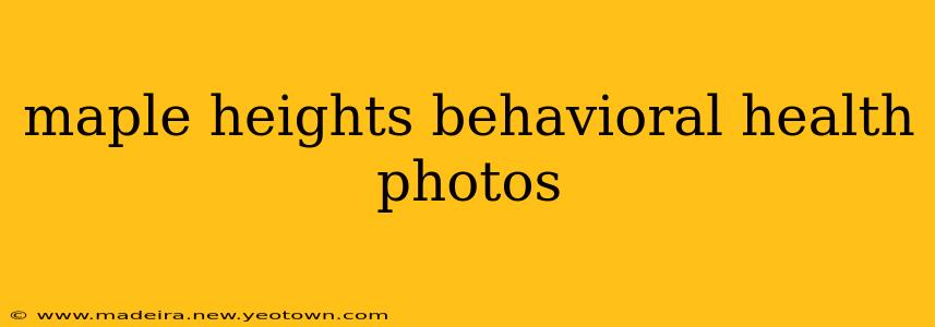 maple heights behavioral health photos