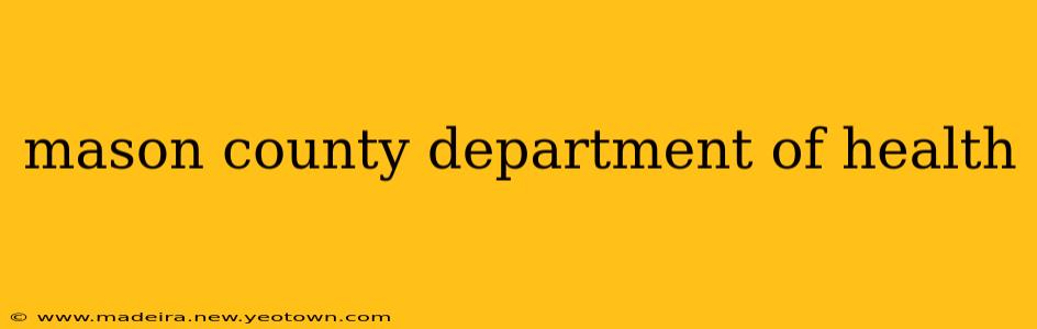 mason county department of health