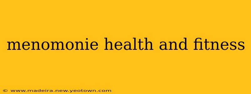 menomonie health and fitness