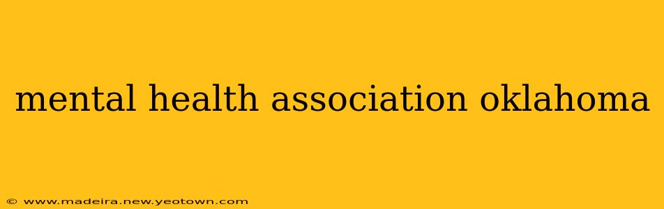 mental health association oklahoma