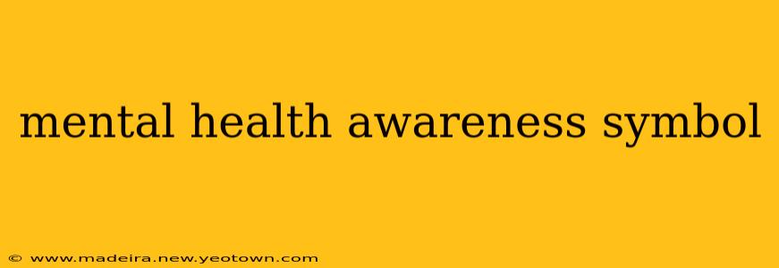 mental health awareness symbol