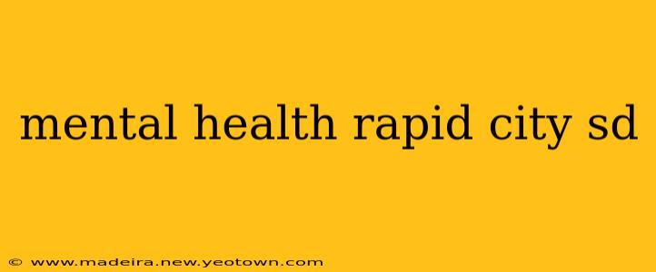 mental health rapid city sd