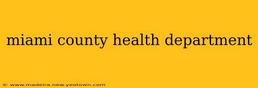miami county health department