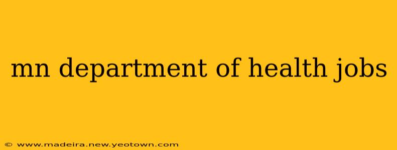 mn department of health jobs