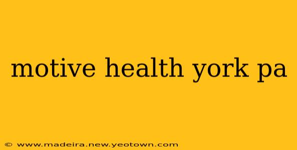 motive health york pa