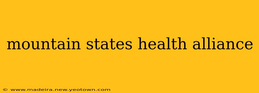 mountain states health alliance