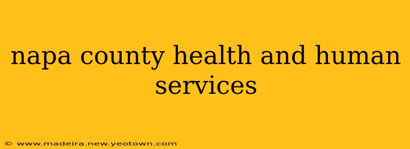 napa county health and human services
