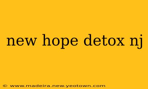 new hope detox nj