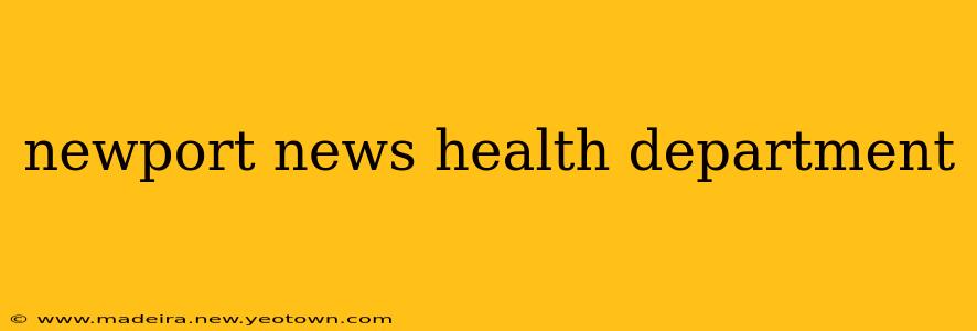 newport news health department