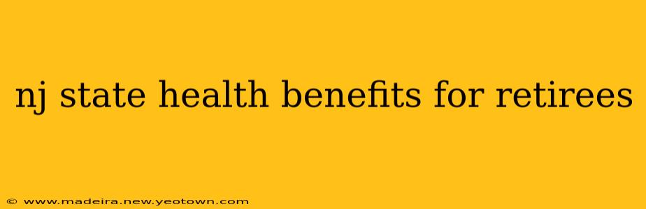 nj state health benefits for retirees