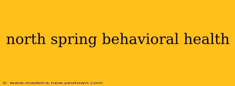 north spring behavioral health