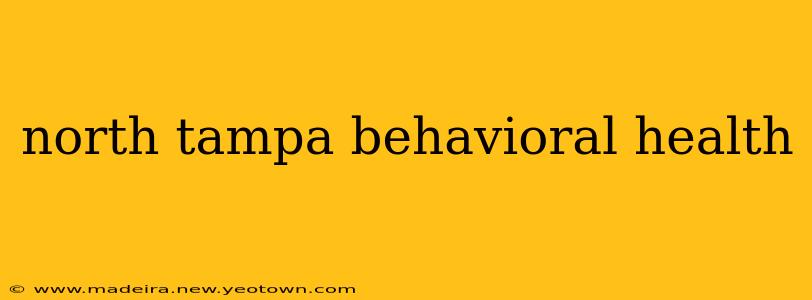 north tampa behavioral health