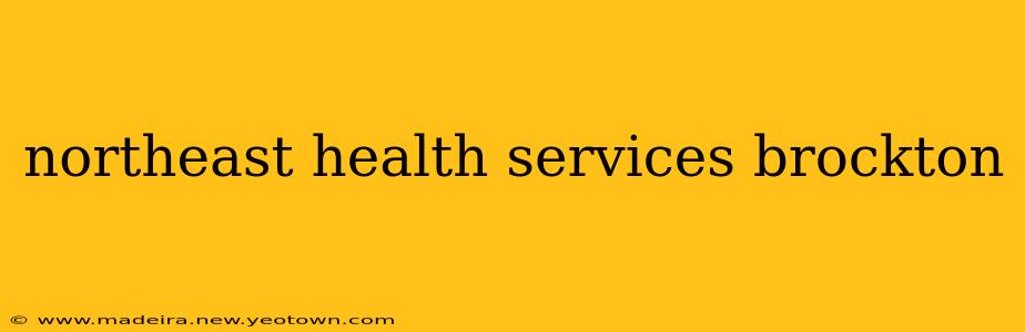 northeast health services brockton