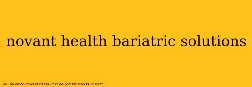 novant health bariatric solutions