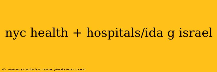 nyc health + hospitals/ida g israel