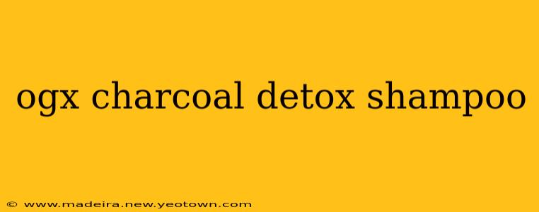 ogx charcoal detox shampoo