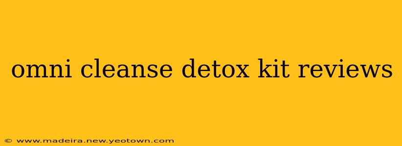 omni cleanse detox kit reviews