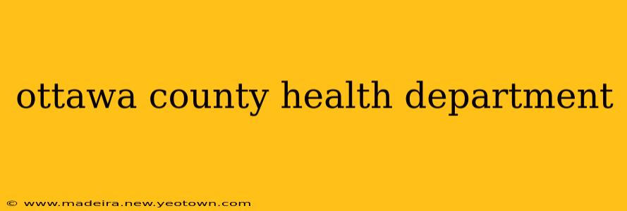 ottawa county health department