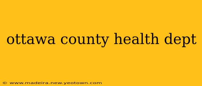 ottawa county health dept