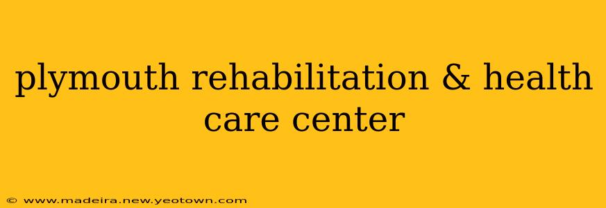 plymouth rehabilitation & health care center