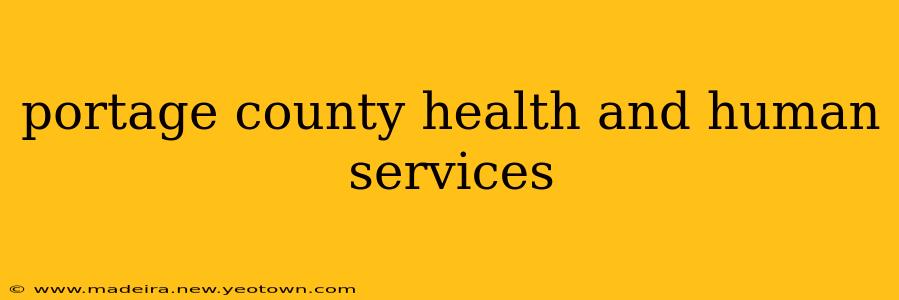 portage county health and human services