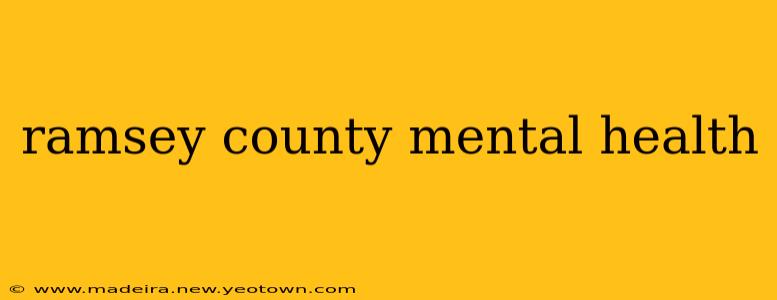 ramsey county mental health