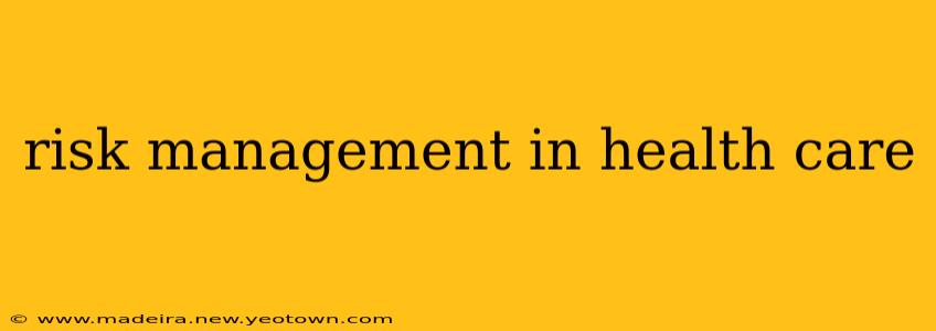 risk management in health care