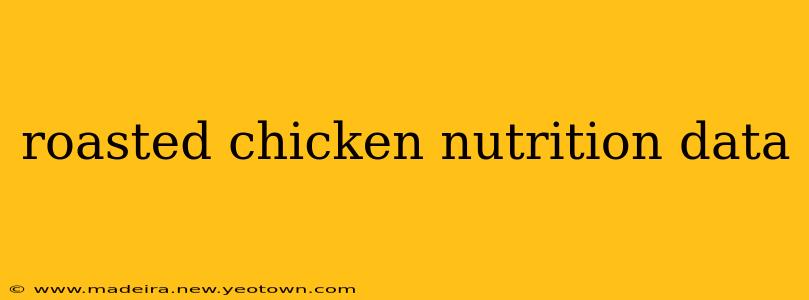 roasted chicken nutrition data