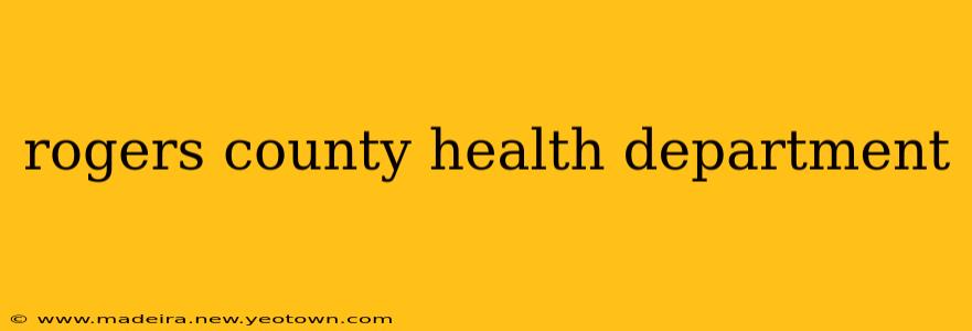 rogers county health department
