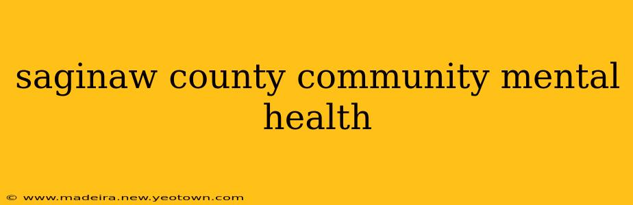 saginaw county community mental health