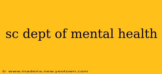 sc dept of mental health