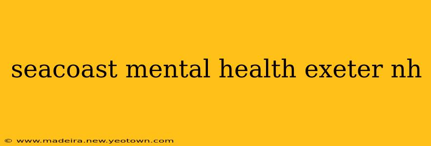 seacoast mental health exeter nh