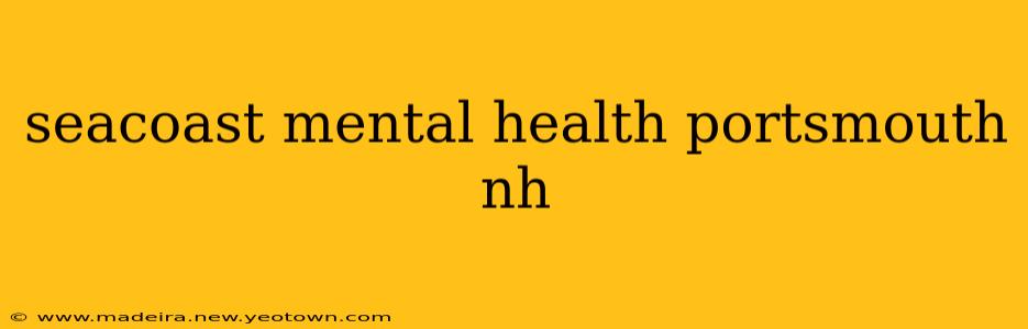 seacoast mental health portsmouth nh