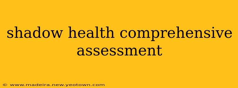 shadow health comprehensive assessment