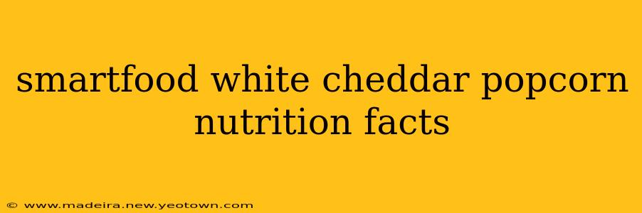 smartfood white cheddar popcorn nutrition facts