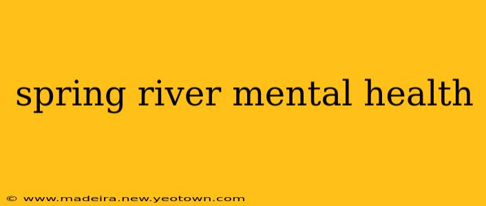 spring river mental health