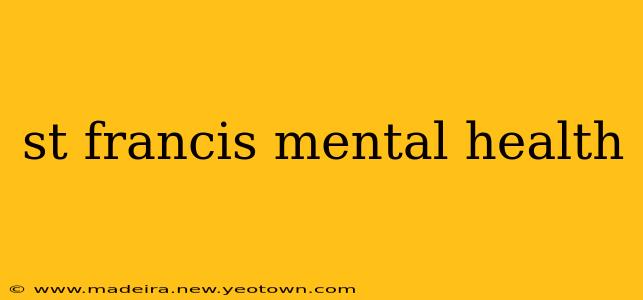 st francis mental health