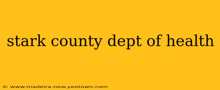 stark county dept of health