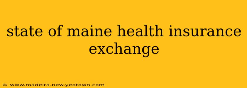 state of maine health insurance exchange